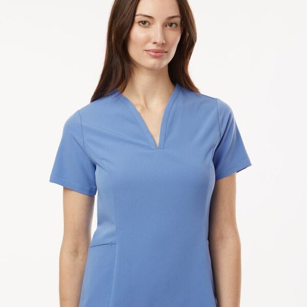 Women's Calix Fit & Flare Scrub V-Neck Top Thumbnail