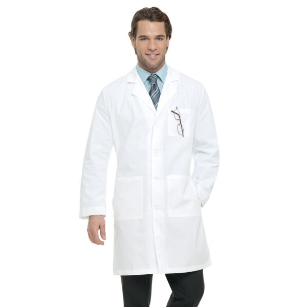 Landau Men's Lab Coat - 3 pockets 39.5 in Thumbnail
