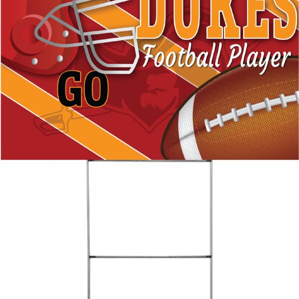GHS Future Football Player Yard Sign Thumbnail