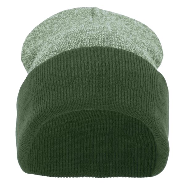 Heather Two-Tone Cuff Beanie Thumbnail
