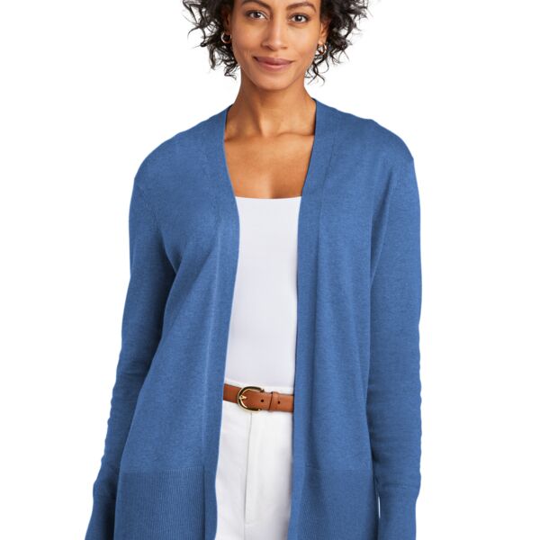 Women's Cotton Stretch Long Cardigan Sweater (MA) Thumbnail
