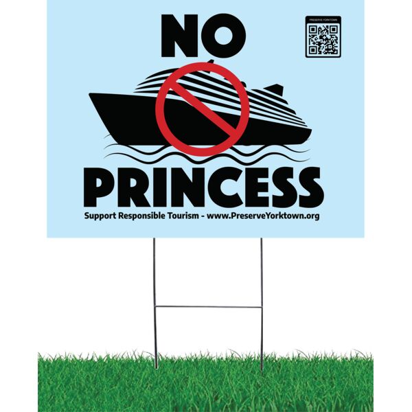 double sided 24'' x 18'' yard sign with stakes Thumbnail