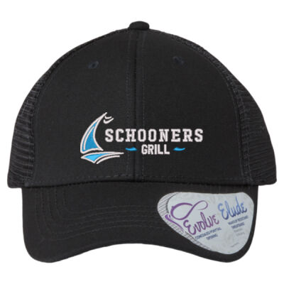 EMBROIDERED - Women's Modern Trucker Cap Thumbnail