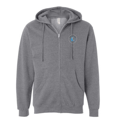 PRINTED - Midweight Full-Zip Hooded Sweatshirt Thumbnail