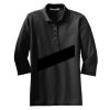 Ladies Silk Touch™ 3/4 Sleeve Polo Thumbnail