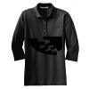 Ladies Silk Touch™ 3/4 Sleeve Polo Thumbnail