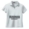 Ladies Dri Mesh ® V Neck Polo Thumbnail
