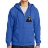 Tall Essential Fleece Full Zip Hooded Sweatshirt Thumbnail
