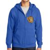 Tall Essential Fleece Full Zip Hooded Sweatshirt Thumbnail