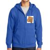 Tall Essential Fleece Full Zip Hooded Sweatshirt Thumbnail