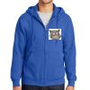 Tall Essential Fleece Full Zip Hooded Sweatshirt Thumbnail