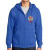 Tall Essential Fleece Full Zip Hooded Sweatshirt Thumbnail
