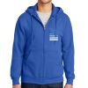Tall Essential Fleece Full Zip Hooded Sweatshirt Thumbnail