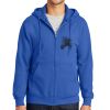 Tall Essential Fleece Full Zip Hooded Sweatshirt Thumbnail