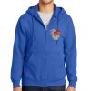 Tall Essential Fleece Full Zip Hooded Sweatshirt Thumbnail