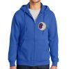Tall Essential Fleece Full Zip Hooded Sweatshirt Thumbnail