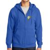 Tall Essential Fleece Full Zip Hooded Sweatshirt Thumbnail