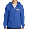 Tall Essential Fleece Full Zip Hooded Sweatshirt Thumbnail