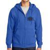 Tall Essential Fleece Full Zip Hooded Sweatshirt Thumbnail