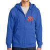 Tall Essential Fleece Full Zip Hooded Sweatshirt Thumbnail