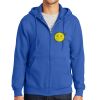 Tall Essential Fleece Full Zip Hooded Sweatshirt Thumbnail
