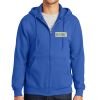 Tall Essential Fleece Full Zip Hooded Sweatshirt Thumbnail