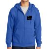 Tall Essential Fleece Full Zip Hooded Sweatshirt Thumbnail