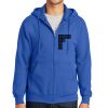 Tall Essential Fleece Full Zip Hooded Sweatshirt Thumbnail