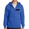 Tall Essential Fleece Full Zip Hooded Sweatshirt Thumbnail