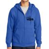Tall Essential Fleece Full Zip Hooded Sweatshirt Thumbnail
