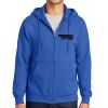 Tall Essential Fleece Full Zip Hooded Sweatshirt Thumbnail