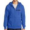 Tall Essential Fleece Full Zip Hooded Sweatshirt Thumbnail