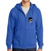 Tall Essential Fleece Full Zip Hooded Sweatshirt Thumbnail