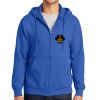 Tall Essential Fleece Full Zip Hooded Sweatshirt Thumbnail