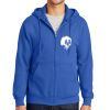 Tall Essential Fleece Full Zip Hooded Sweatshirt Thumbnail