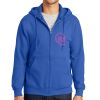 Tall Essential Fleece Full Zip Hooded Sweatshirt Thumbnail