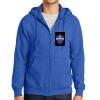 Tall Essential Fleece Full Zip Hooded Sweatshirt Thumbnail