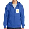 Tall Essential Fleece Full Zip Hooded Sweatshirt Thumbnail