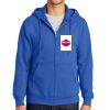 Tall Essential Fleece Full Zip Hooded Sweatshirt Thumbnail