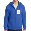 Tall Essential Fleece Full Zip Hooded Sweatshirt Thumbnail