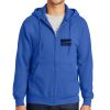 Tall Essential Fleece Full Zip Hooded Sweatshirt Thumbnail