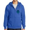Tall Essential Fleece Full Zip Hooded Sweatshirt Thumbnail