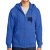 Tall Essential Fleece Full Zip Hooded Sweatshirt Thumbnail