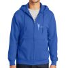 Tall Essential Fleece Full Zip Hooded Sweatshirt Thumbnail