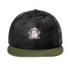 Camo Flat Bill Snapback Cap Thumbnail