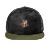 Camo Flat Bill Snapback Cap Thumbnail