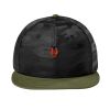 Camo Flat Bill Snapback Cap Thumbnail