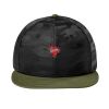 Camo Flat Bill Snapback Cap Thumbnail