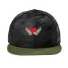 Camo Flat Bill Snapback Cap Thumbnail