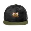 Camo Flat Bill Snapback Cap Thumbnail